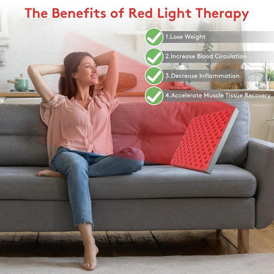 SolaraLift Red Light Therapy Lamp for Sleep Recovery Pain Relief Skin Health - OpalDwell