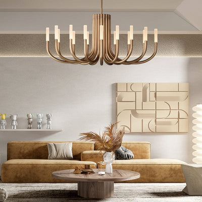 Luminara Round Chandelier | OpalDwell - OpalDwell