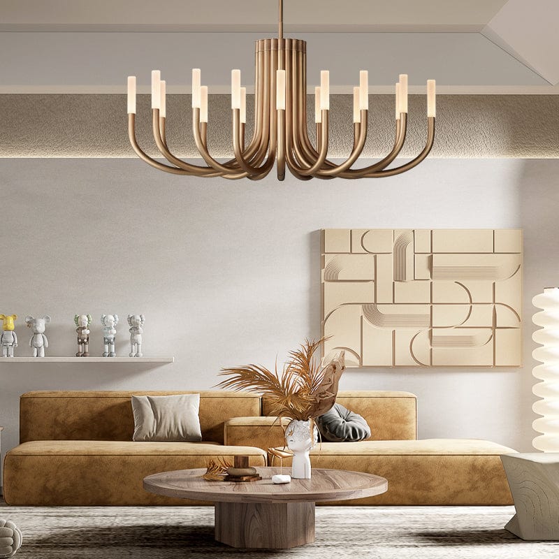 Luminara Round Chandelier | OpalDwell - OpalDwell