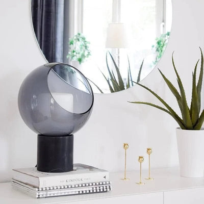 Glass Dome Lamp | OpalDwell - OpalDwell
