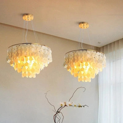 Lunara | Shell Chandelier | OpalDwell - OpalDwell