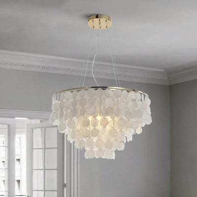 Lunara | Shell Chandelier | OpalDwell - OpalDwell