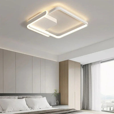 LumaNova Modern LED Ceiling Light With Dimmable Glow - OpalDwell