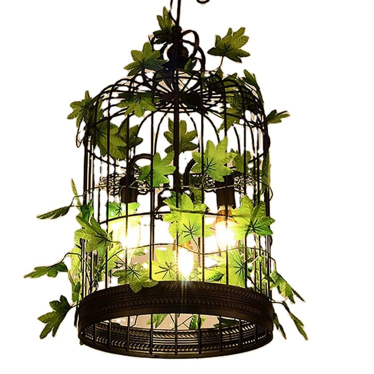 Thornwell Vintage Iron Cage Chandelier | OpalDwell - OpalDwell