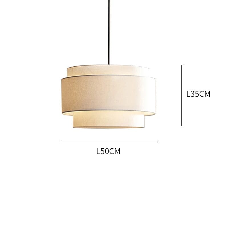 Liora Fabric Pendant Chandelier | OpalDwell - OpalDwell