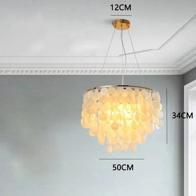 Lunara | Shell Chandelier | OpalDwell - OpalDwell