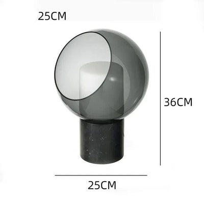 Glass Dome Lamp | OpalDwell - OpalDwell