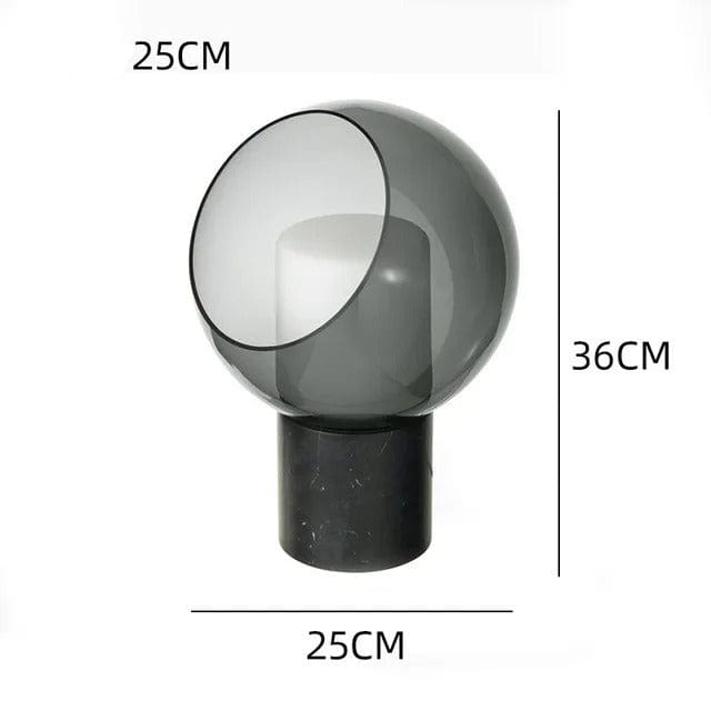 Glass Dome Lamp | OpalDwell - OpalDwell