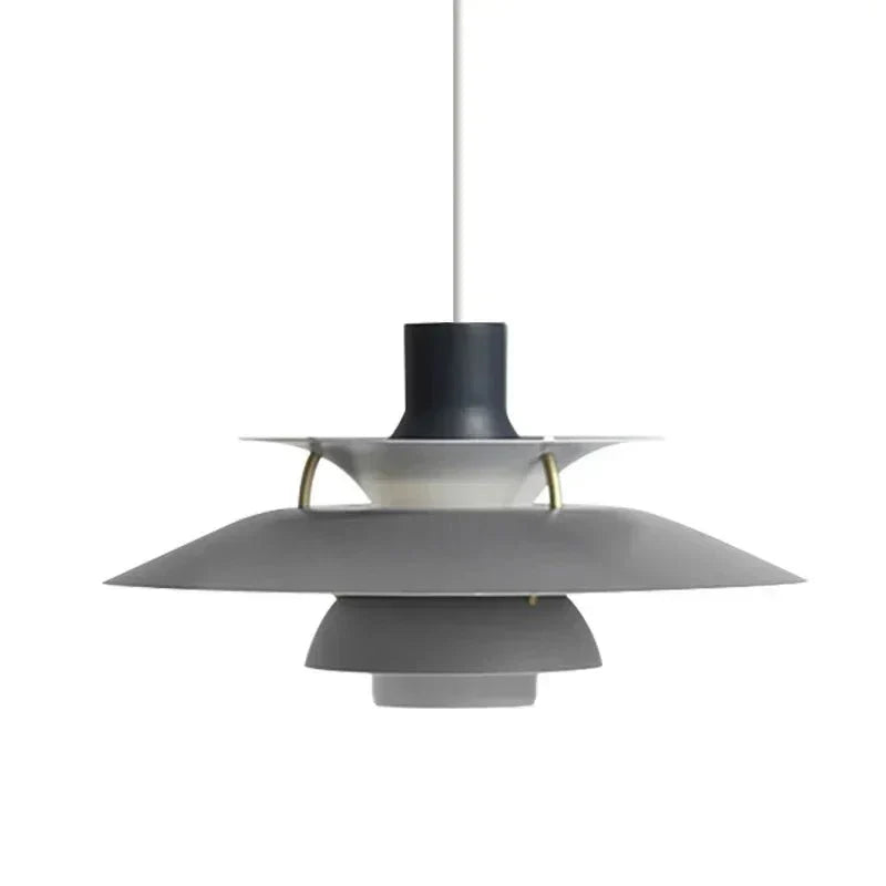 Nexio Cylinder Pendant Lamp With Brushed Metal Finish OpalDwell