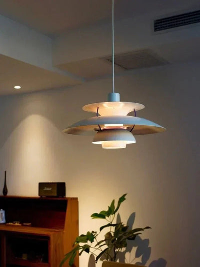 Nexio Cylinder Pendant Lamp With Brushed Metal Finish OpalDwell