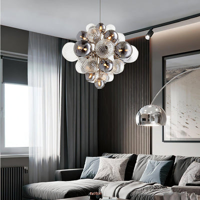 Aurelian Arc Chandelier Sleek Metal Frame for Modern Glow - OpalDwell
