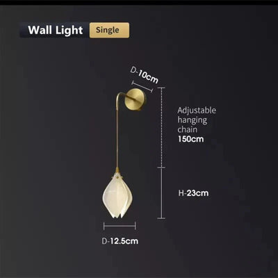 NovaFlora Ceramic Floral Chandelier For Modern Homes - OpalDwell