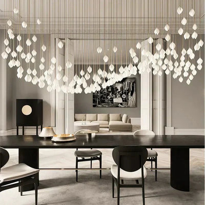 NovaFlora Ceramic Floral Chandelier For Modern Homes - OpalDwell