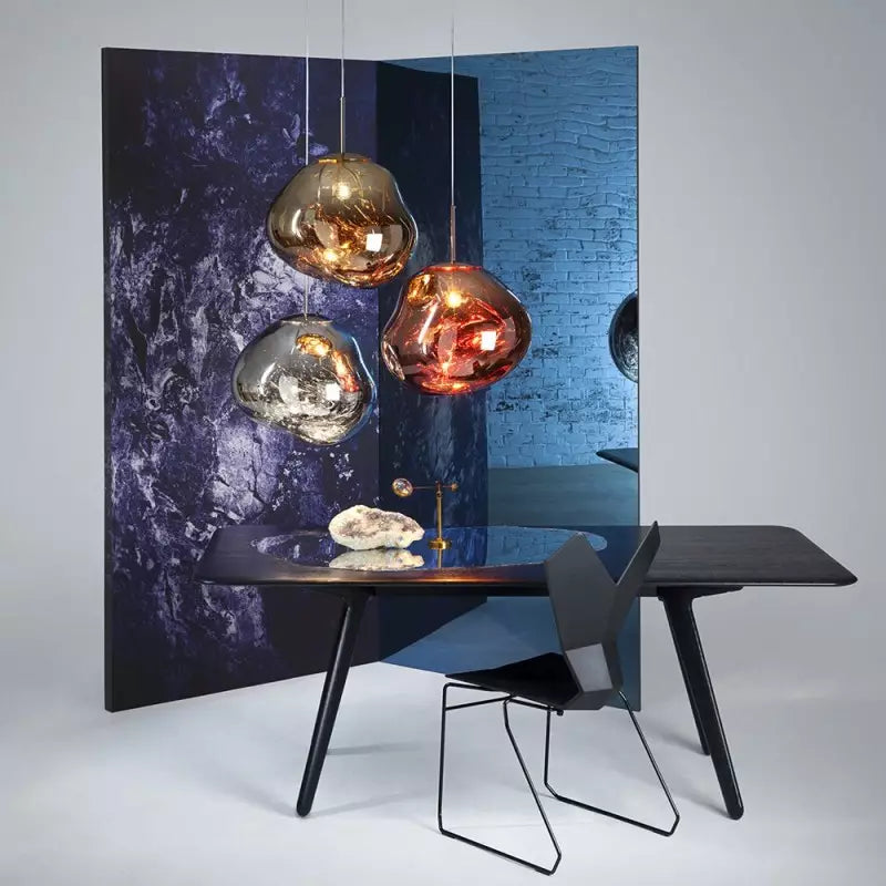 Liora Glass Pendant Light for Kitchen Island and Dining Room Warm Glow - OpalDwell