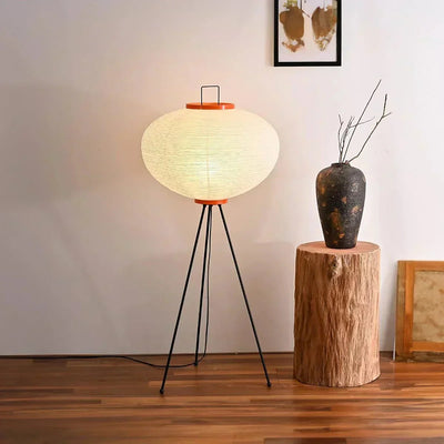 KairoLuma Rice Paper Floor Lamp - Minimalist Japanese Style OpalDwell