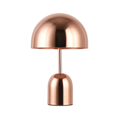 AstraLume Copper Finish Table Lamp for Warm Ambience - OpalDwell