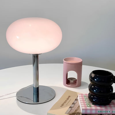 Candy Drop Glass Table Lamp For Cozy Room Ambience - OpalDwell