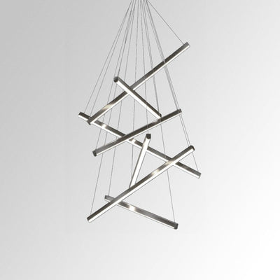 Vespera | Nested Bar Chandelier OpalDwell
