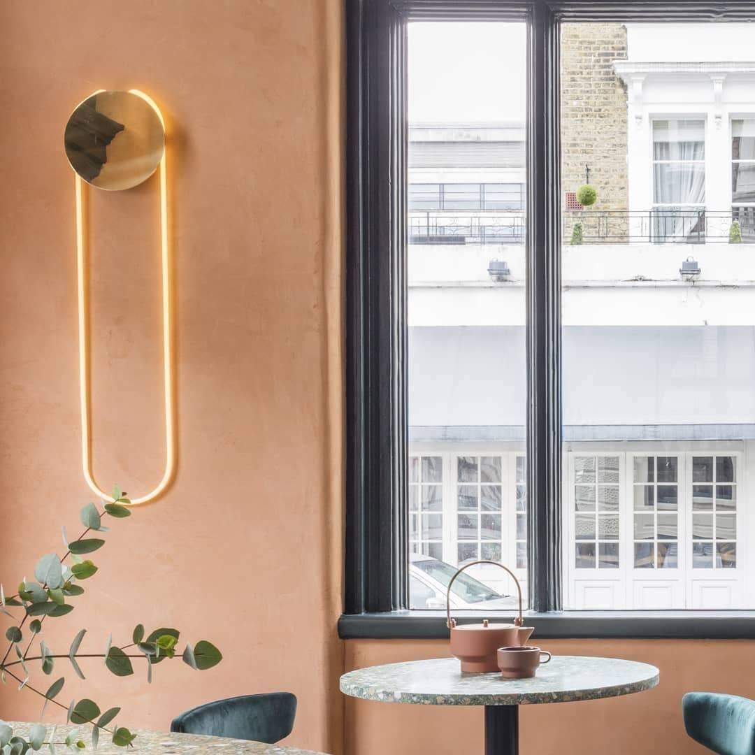 AeroLine Slim Cylindrical Wall Light Modern Sconce - OpalDwell