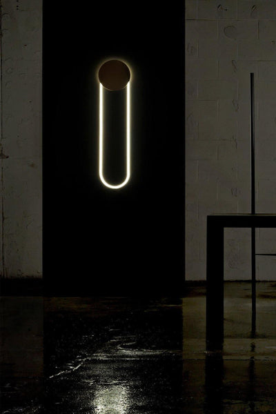 AeroLine Slim Cylindrical Wall Light Modern Sconce - OpalDwell