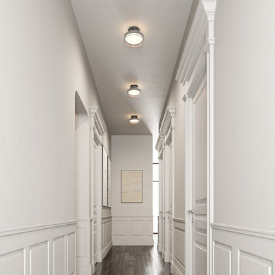 LumaNova Glow LED Ceiling Lamp | Modern Dimmable Light - OpalDwell