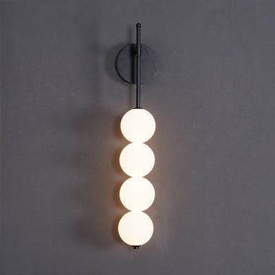 Lyra Orb Wall Sconce LED Ambient Lighting For Hallways - OpalDwell