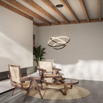 NovaHalo LED Pendant Light With Remote Control Dimmer - OpalDwell
