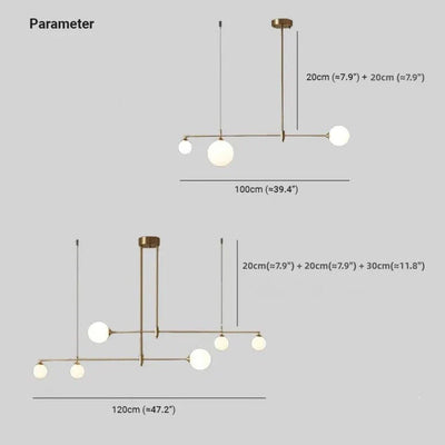 LyraNova Pendant Chandelier For Elegant Living Rooms - OpalDwell