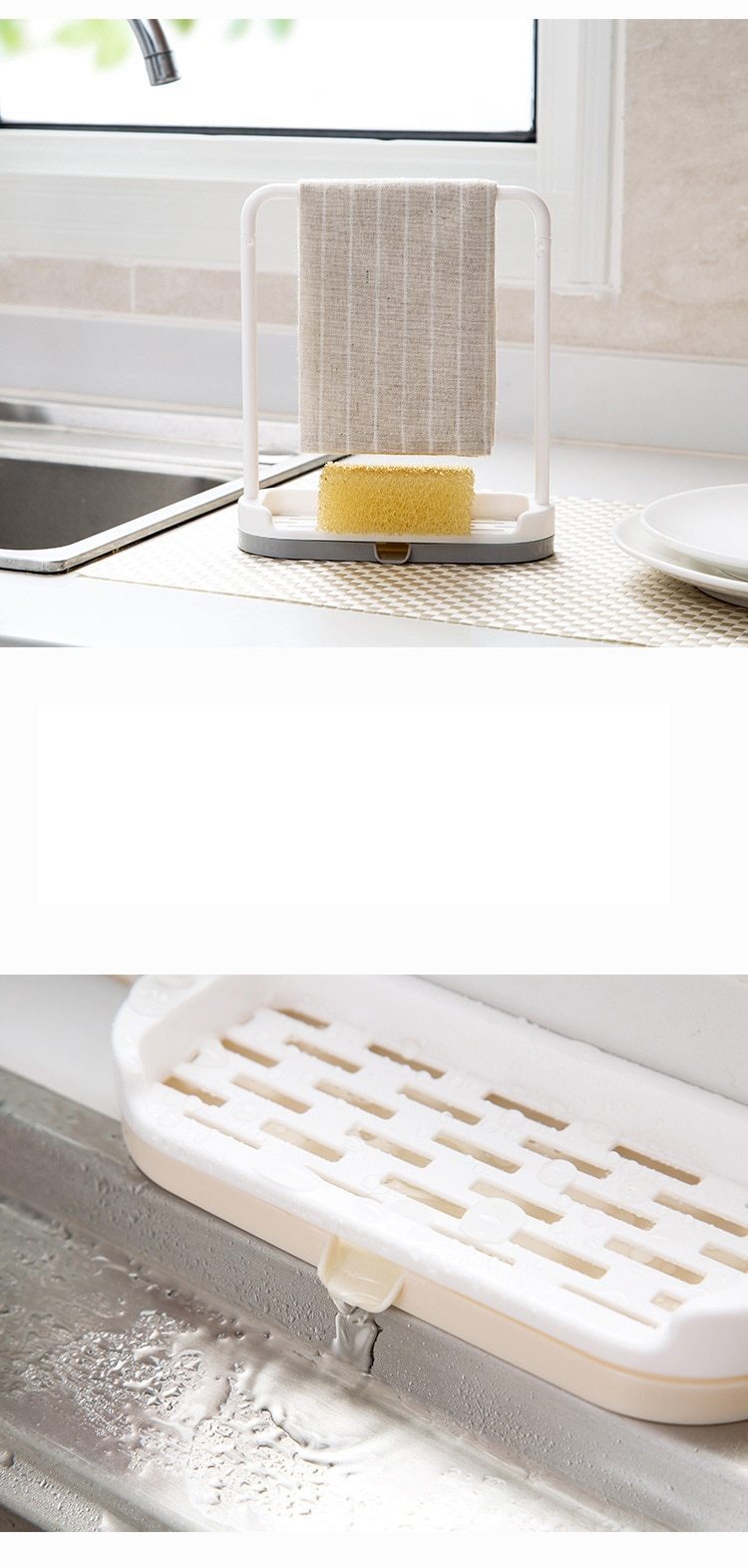 Clevora Kitchen Dishcloth Holder | OpalDwell - OpalDwell