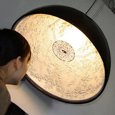 Solara Bloom Resin Crystal Chandelier Semi Flush Mount - OpalDwell