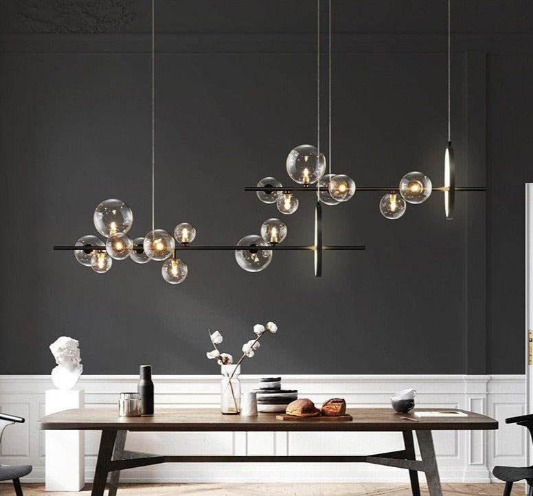 Aurelia Glass Bubble Pendant Lamp for Luxe Interiors OpalDwell