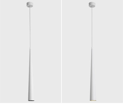 NovaCrest Cone LED Pendant Light | Modern Aluminum Fixture - OpalDwell