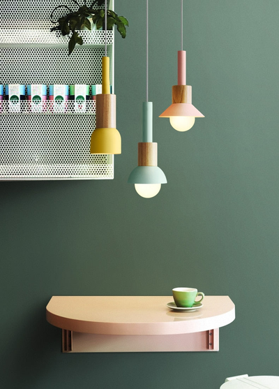 Liora Metal and Wood Pendant Lights | OpalDwell - OpalDwell