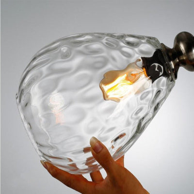 Arlena Drop Glass Pendant Lamp in Modern Nordic Style | OpalDwell - OpalDwell