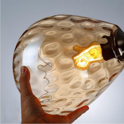 Arlena Drop Glass Pendant Lamp in Modern Nordic Style | OpalDwell - OpalDwell