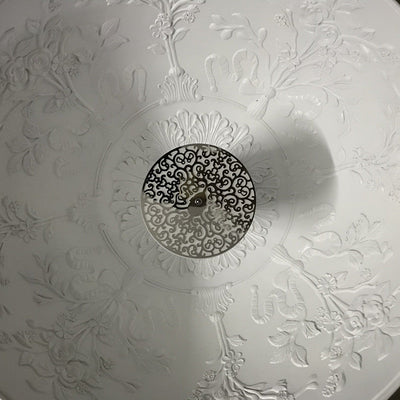 Solara Bloom Resin Crystal Chandelier Semi Flush Mount - OpalDwell