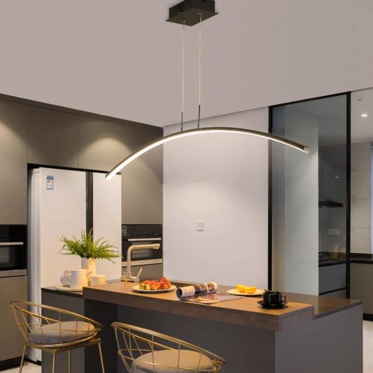 Scandinavian Arc Hanging Chandelier | OpalDwell OpalDwell