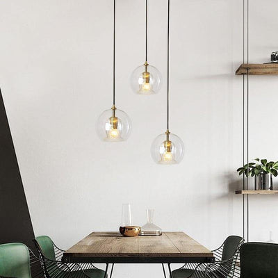 Lumo Clear Double-Glass LED Pendant Light | OpalDwell - OpalDwell