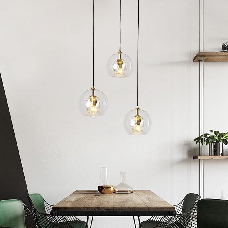 Lumo Clear Double-Glass LED Pendant Light | OpalDwell - OpalDwell