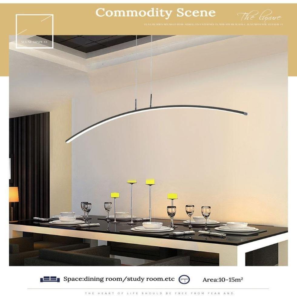 Scandinavian Arc Hanging Chandelier | OpalDwell OpalDwell
