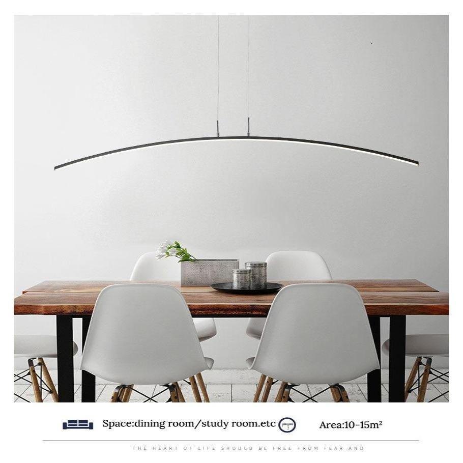 Scandinavian Arc Hanging Chandelier | OpalDwell OpalDwell