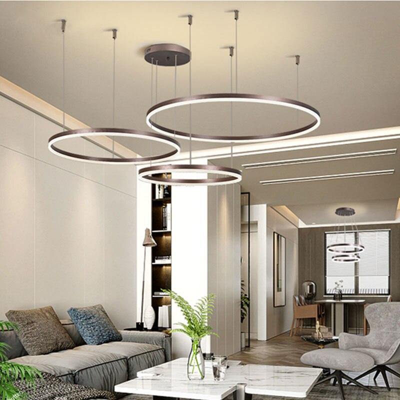 LuxeGlow | Modern Round Elegant Infinite Chandelier Light | OpalDwell OpalDwell