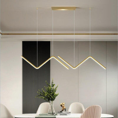 Geometric Triangle LED Pendant Lights | OpalDwell - OpalDwell