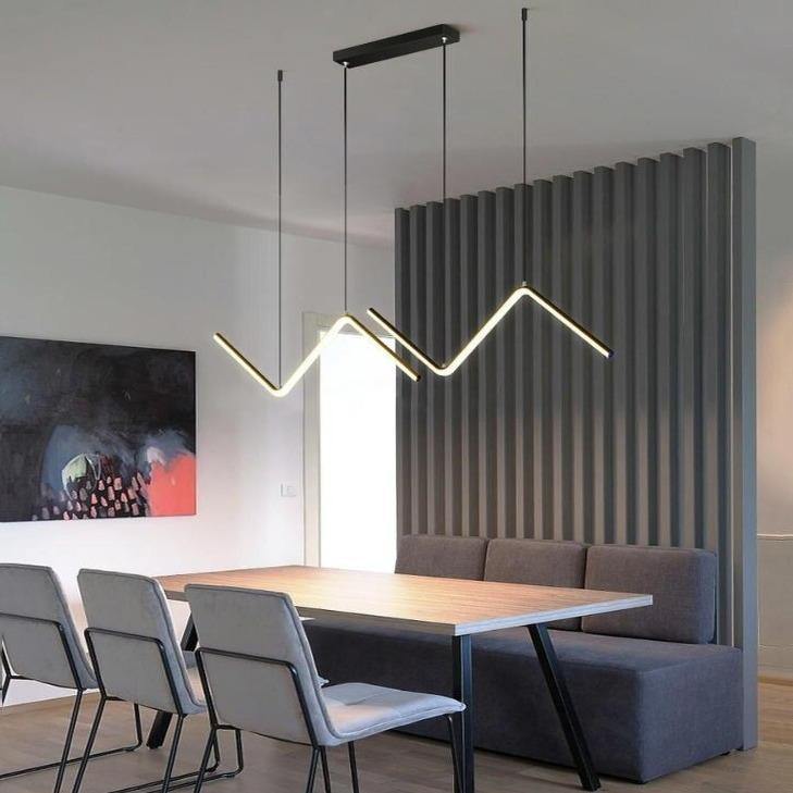 Geometric Triangle LED Pendant Lights | OpalDwell - OpalDwell