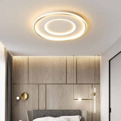 Rectangular Ceiling Light With Geometric Design | OpalDwell - OpalDwell