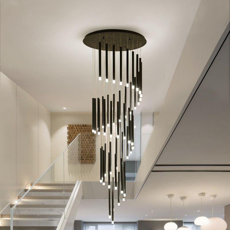 Elegant Nordic Black Chandelier | OpalDwell - OpalDwell