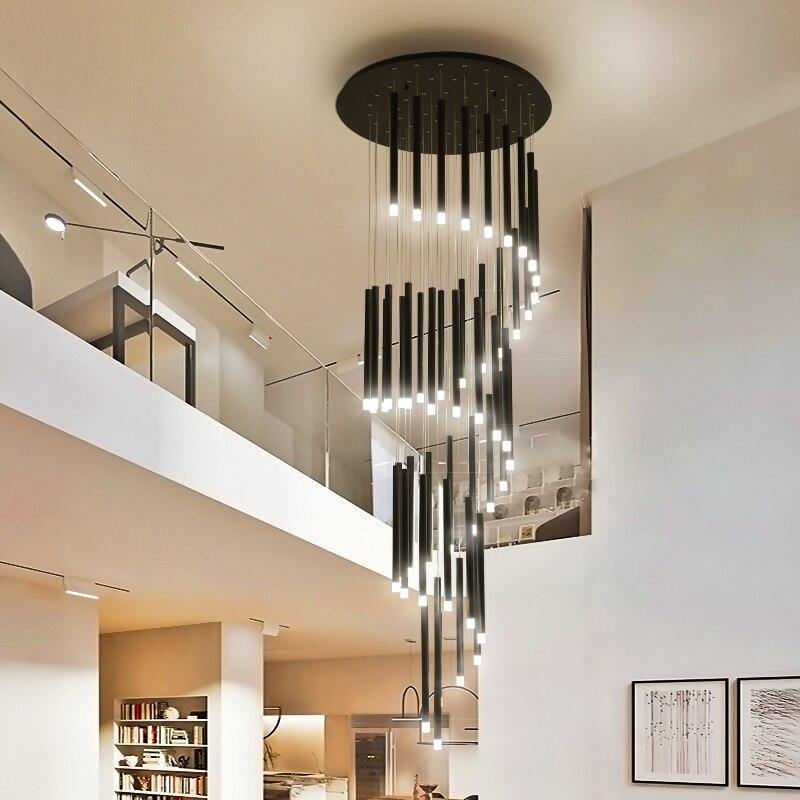 Elegant Nordic Black Chandelier | OpalDwell - OpalDwell