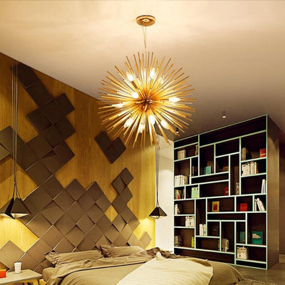 Contemporary Dandelion-Style Chandelier | OpalDwell - OpalDwell