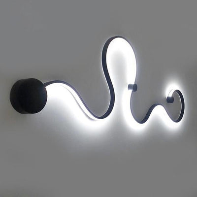 AeroLume | Modern Acrylic LED Wall Light for Hallways OpalDwell
