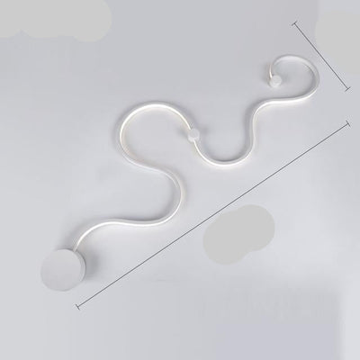 AeroLume | Modern Acrylic LED Wall Light for Hallways OpalDwell